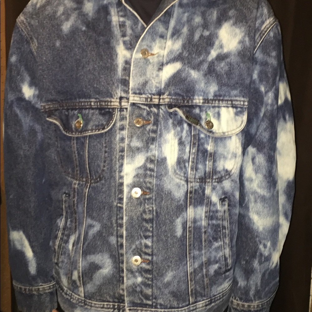 Vintage 80s Bleached Levi’s Easy Rider Jean Jacket